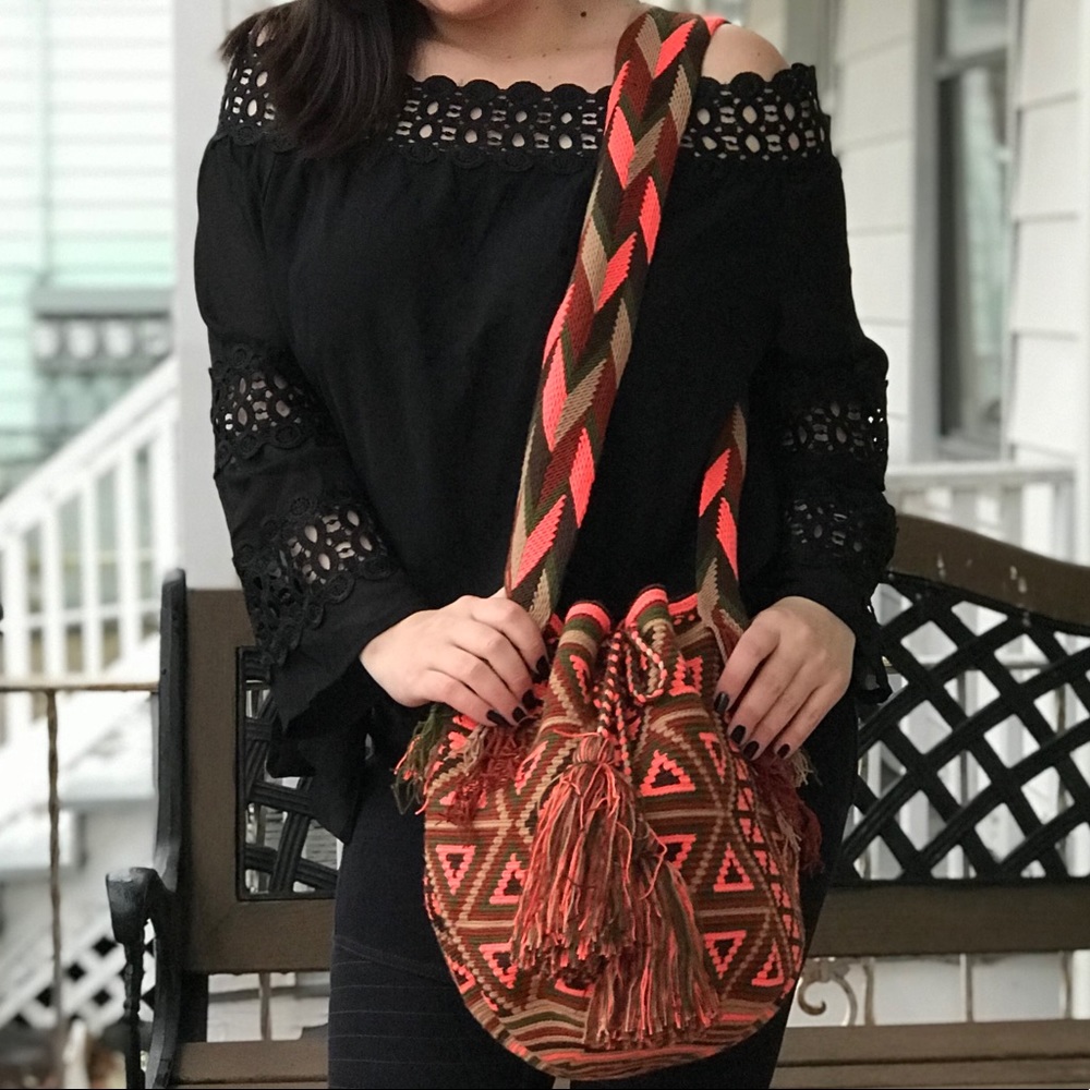 Wayuu Mochila, Colombian Bag - Colariv